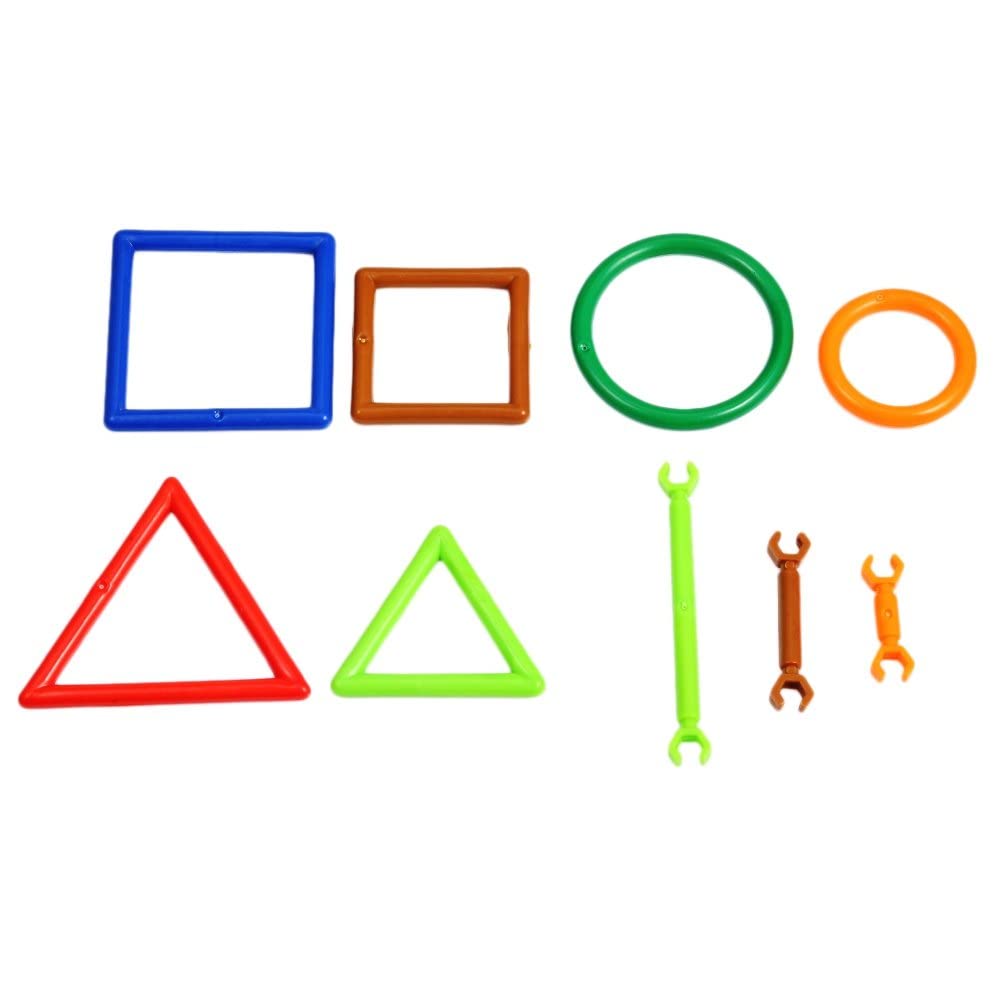 500-Piece Building Block Set with Storage Box, Multicolored Plastic, Educational Puzzle Toy for Babies and Elementary School Children, Birthday Gift,