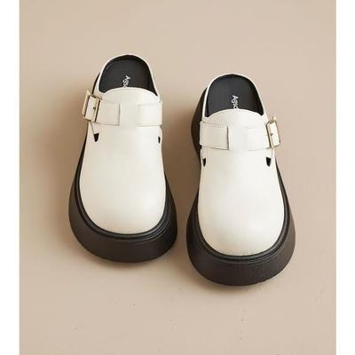 Женская обувь Baotou на толстой подошве, модная, новая, удобная в носке, на платформе, для активного отдыха, литературная, повседневная женская обувь