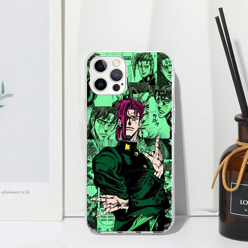 Чехол для телефона JoJo's Bizarre Adventure для iPhone 17 Air 16 15 Plus 16E 14 Pro Max 13 Mini 12 11 7 8 SE Мягкая задняя крышка Fundas