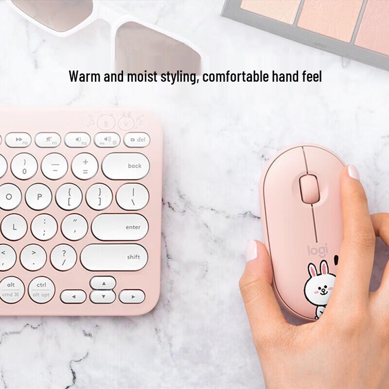 Logitech Pebble M350 Wireless Mouse - Cony Edition