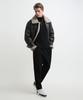 Strike Helios Lambskin Shearling Jacket (Dark Brown)