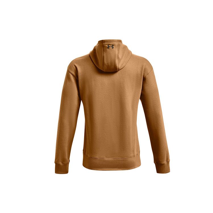 Under Armour Project Rock Johnson Series Training Спортивная флисовая толстовка с принтом Мужские топы Винтаж-коричневый 1367036-277