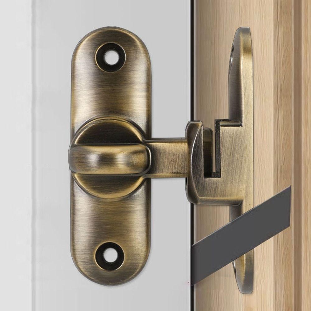 Zinc Alloy Sliding Door Latch 90°/180° Door Bolt New Door Buckle Door