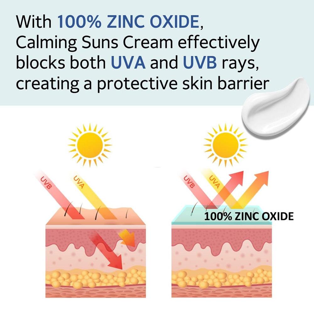 Make P:REM Успокаивающий солнцезащитный крем UV Defense Me 50 мл (SPF50 +)