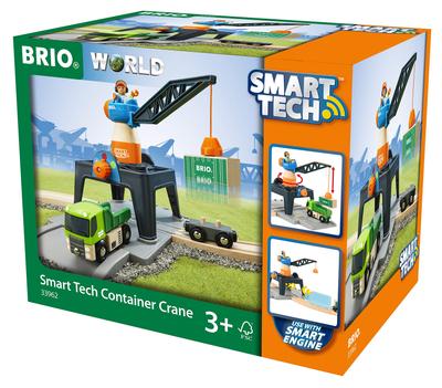 BRIO WORLD Smart Tech Башенный кран [Деревянная железная дорога] 33962