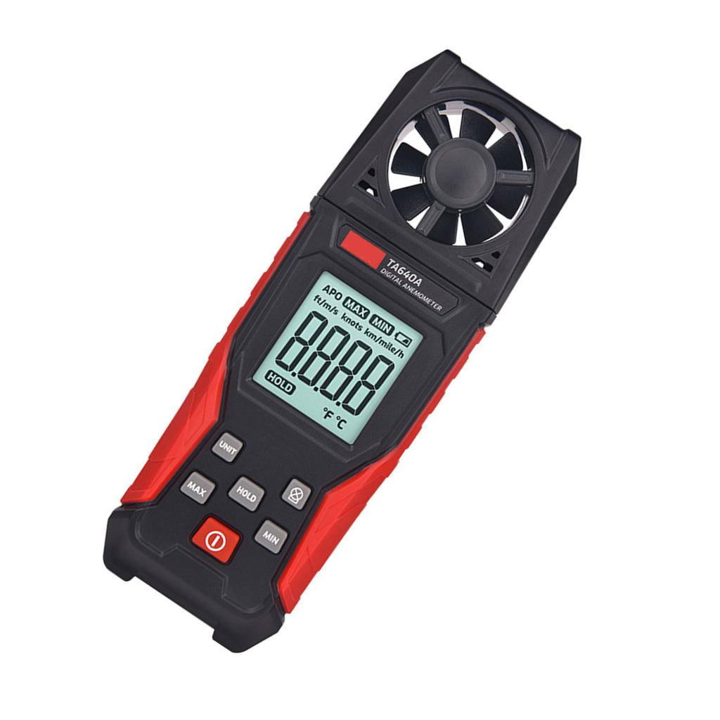 Профессиональный цифровой анемометр измеритель скорости воздуха прецизионный измеритель скорости ветра для измерения скорости ветра и температуры