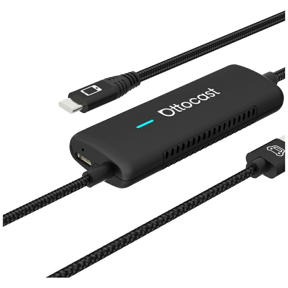 Ottocast CA450-T Mirror Touch CarPlay Car Adapter Black