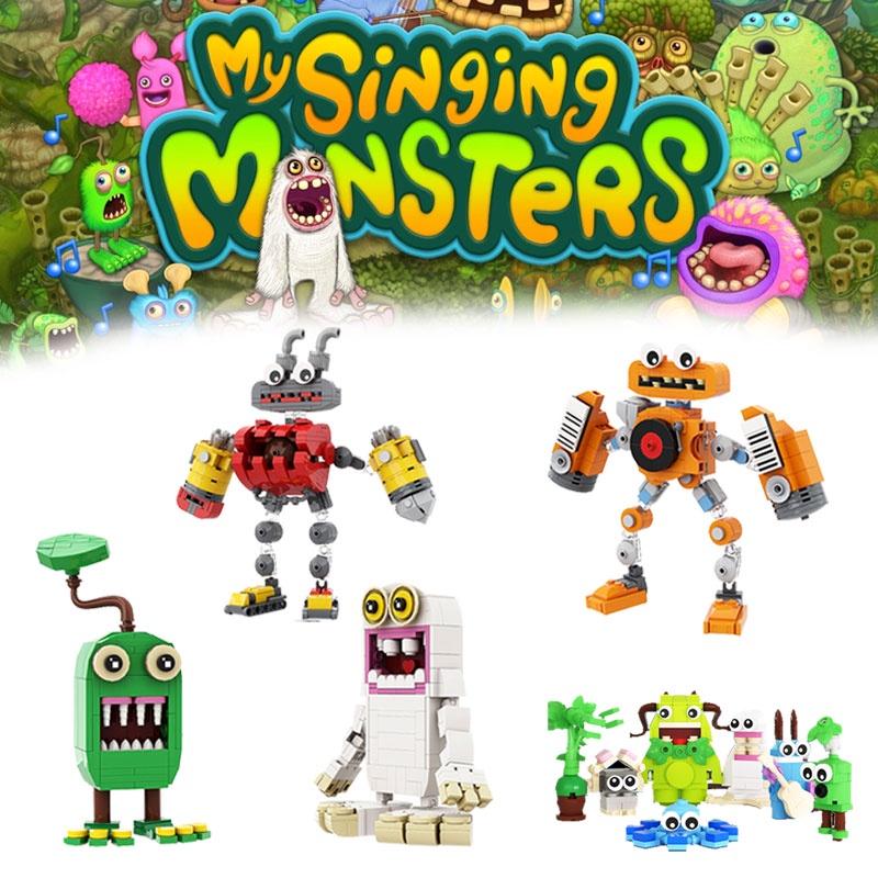 Epic Wubboox Building Blocks 296pcs Abs Small Particles Puzzle Toy For My Singing Monsters Fans