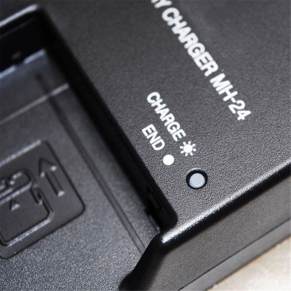 Stable Rechargeable LED Indicator Power Adapter Camera Battery Charger MH-24 Charging Dock