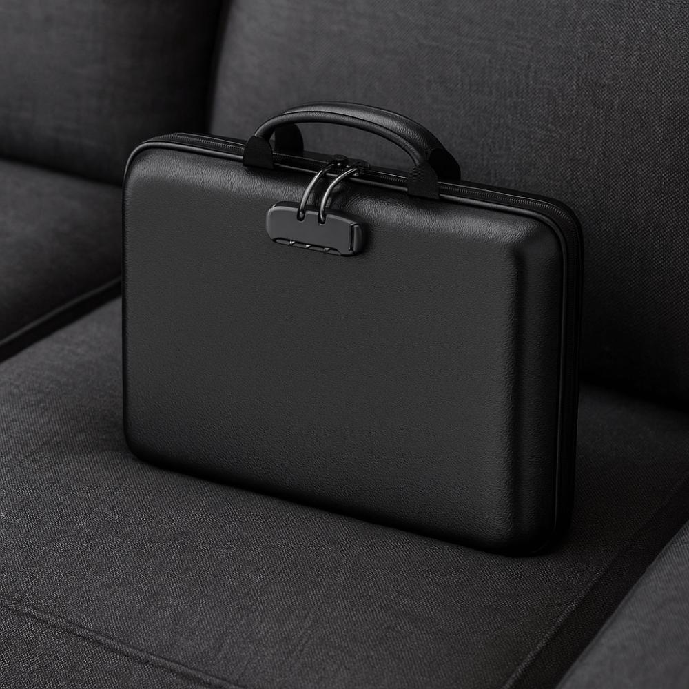 Огнестойкий ящик для документов большой емкости, водонепроницаемый, портативный, безопасный, чехол для хранения, защита документов