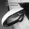 2pcs Car Side Rearview Mirror Rain Eyebrow Sun Visor Protector For BMW X3 X5 M5 M3 E46 E90 E60 F10 E39 F30 E36 G30 E87 E70