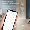 ZigBee3.0 Датчик протечки воды Сигнализация Датчик воды Детектор утечки Вода Затопление Утечка воды Управление через приложение Работает с Zigbee шлюзом