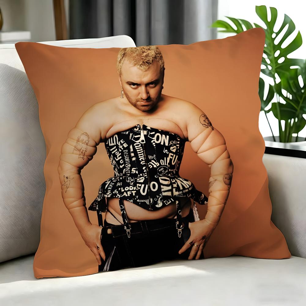 singer Sam Smith Cushion Cover Cushion Cover Set Pcs x x x Pillowcase Decorative Sofa Home Decor