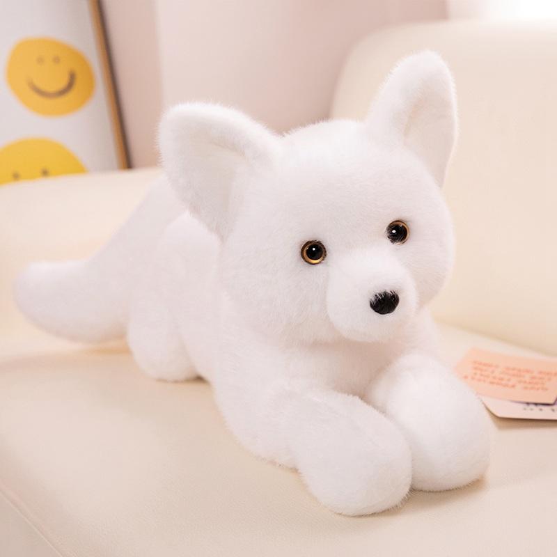 45см-90см Милая плюшевая игрушка в виде лисы, пушистая лежачая подушка, набитая лиса, подушка для спины, кукла для сна, украшение комнаты, подарок на день рождения