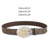 Vintage Western Belt Engraved Flower Buckle Belt Cowboy Belts For Men Western With Big Buckle Jeans Belt Leather Belt