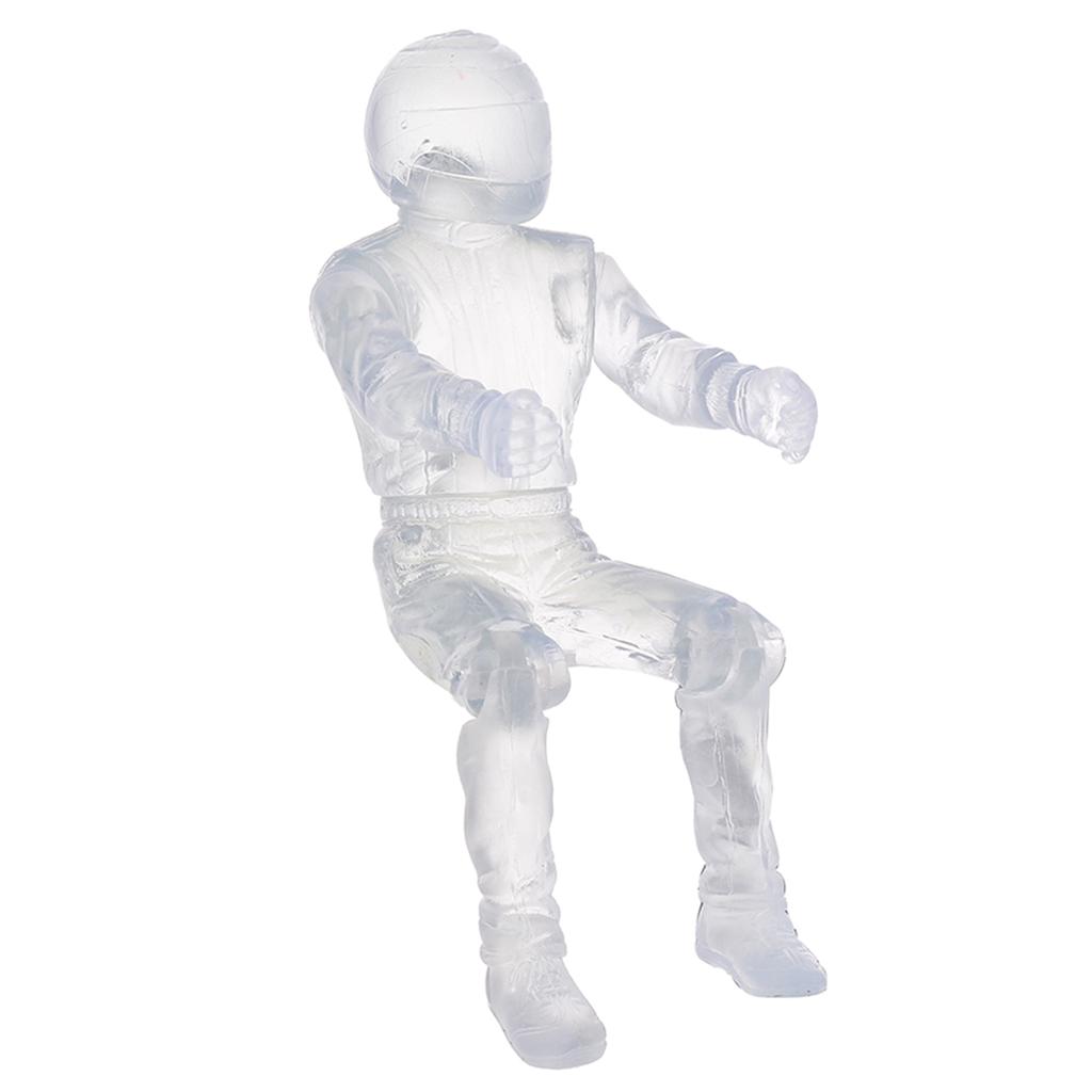 Killerbody RC Car Driver 130mm Total Height ABS DIY Part Replacement for 1 10 Traxxas Axial HSP HPI RC Touring Drifting