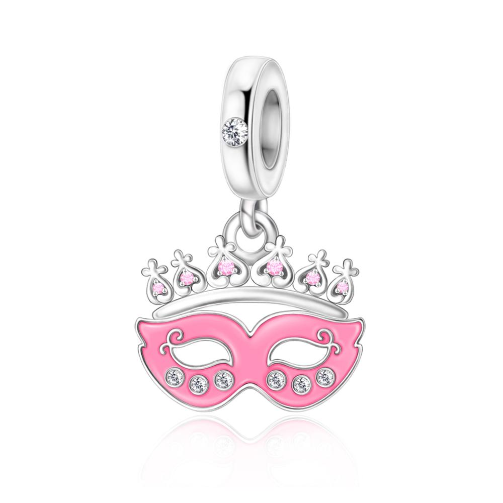 Классические медные бусины «Король леса» и блестящая подвеска-корона подходят для браслета и ожерелья. Красивые ювелирные подарки