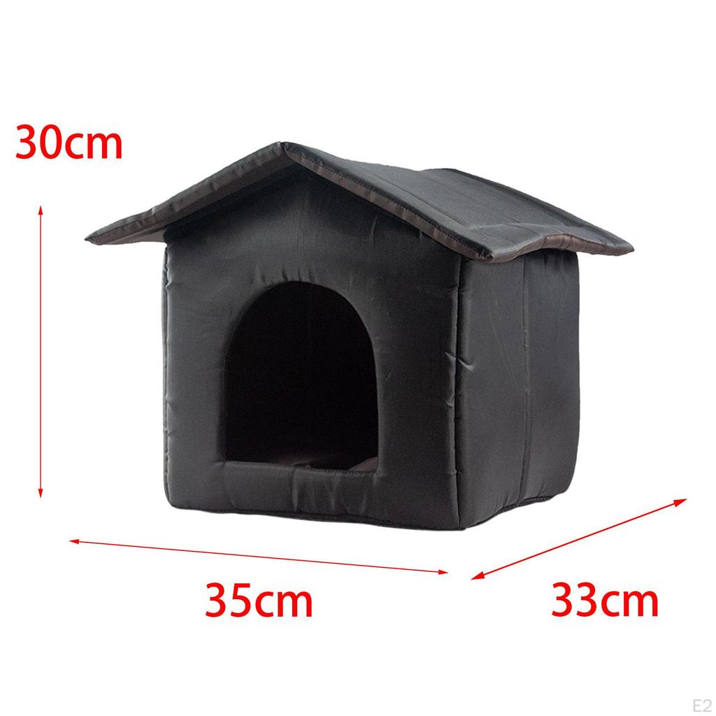 Ткань Оксфорд Открытый Водонепроницаемый Щенячий Котенковый Палатка Товары для Животных Кровать Мебель Маленькие Собаки Зима Бездомный