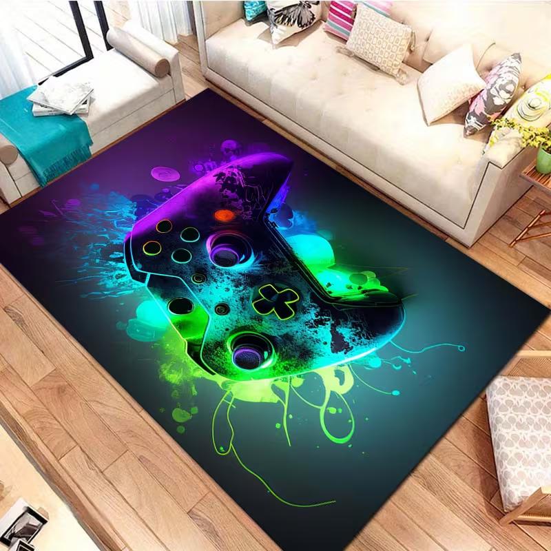 Game Controllers Printed Decorative Carpets Anti Slip Carpets Living Rooms Floor Mats Indoor and Outdoor Decorative Carpets