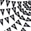 Birthday Skull Pennant Triangle Flags Halloween Pirate Banners