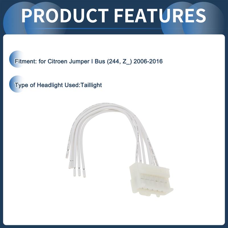X Autohaux No.1613731980 Lamp Wire Harness for Citroen Jumper I Bus (244, Z_) 06-16