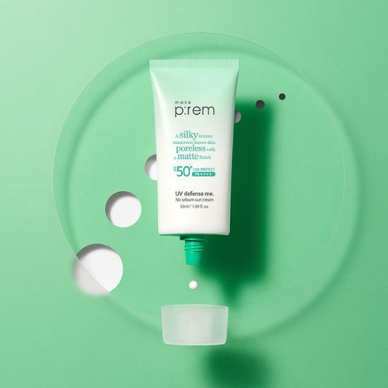 Make Prem UV Defense Me No Sebum Sun Cream 40ml+40ml