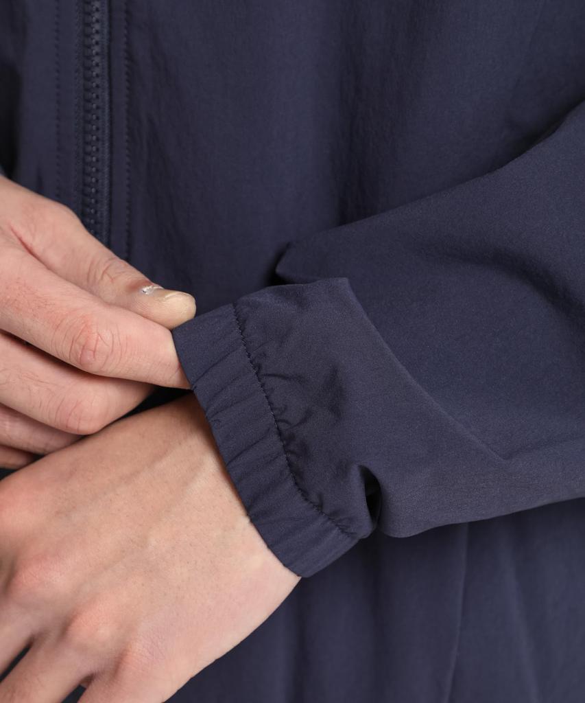 Jersey Descente 4WAY Stretch Nylon Full Zip Hoodie 4WAY Stretch Water Repellent Training Running S [Move Sports] NV(DMMXJF13A)