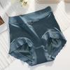 Women's Pearl French Retro Silk Underwear, Women's High Waisted Simulated Silk Ice Silk Quick Drying Underwear