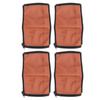 4pcs Stroller Handle Cover PU Lther Washable   Baby Pram Handle Sve  or with   Stroller Accessories
