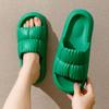 WTEMPO Women's Soft Sole Slippers Summer Beach Thick Platform Slippers Sandals Korean Couple EVA Slippers for Home Flip Flops