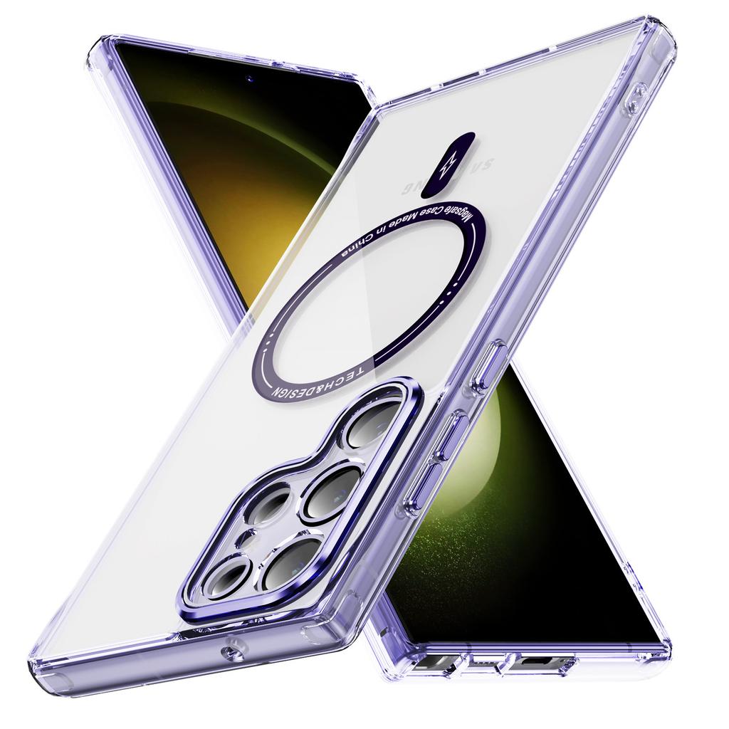 Применимо к Samsung Samsung S26Ultra Фантомный Магнитный Чехол для Мобильного Телефона S25Ultra Прозрачный S24Ultra Защитный Чехол