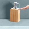 Pump Shampoo Dispenser Bamboo Soap Container Supplies Soap Dispenser  Home
