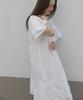 Tina Blossom Much White Dress