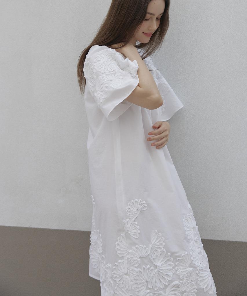 Tina Blossom Much White Dress