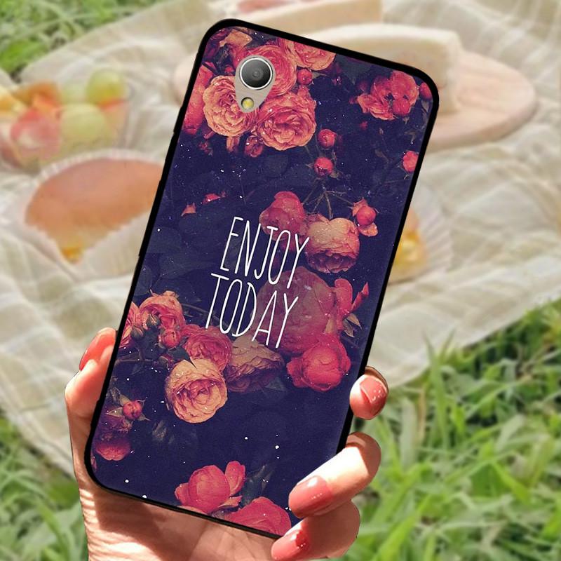 For Alcatel 1 5033D Case Cover Alcatel1 Silicone Soft Marble Black Bumper Funda Coque for Alcatel 1 5033D 5033 5033A Protective