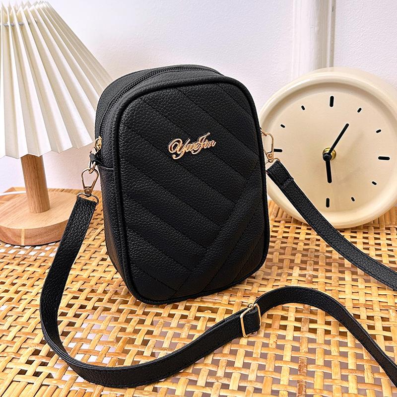 Новая сумка для мобильного телефона для женщин Саржевая сумка через плечо