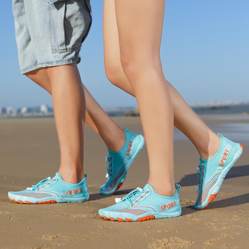 Outdoor creek shoes five-finger shoes couple rafting surfing diving beach wading shoes sports fitness yoga shoes