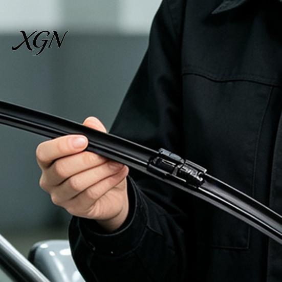 Auto Parts for Peugeot 208 14/16/26 Inch Wiper Blades Set 2012-2018, 2Pcs Front Wipers Windscreen Cleaning & 1Pc Rear Wiper, Beamless Quiet Direct Fit