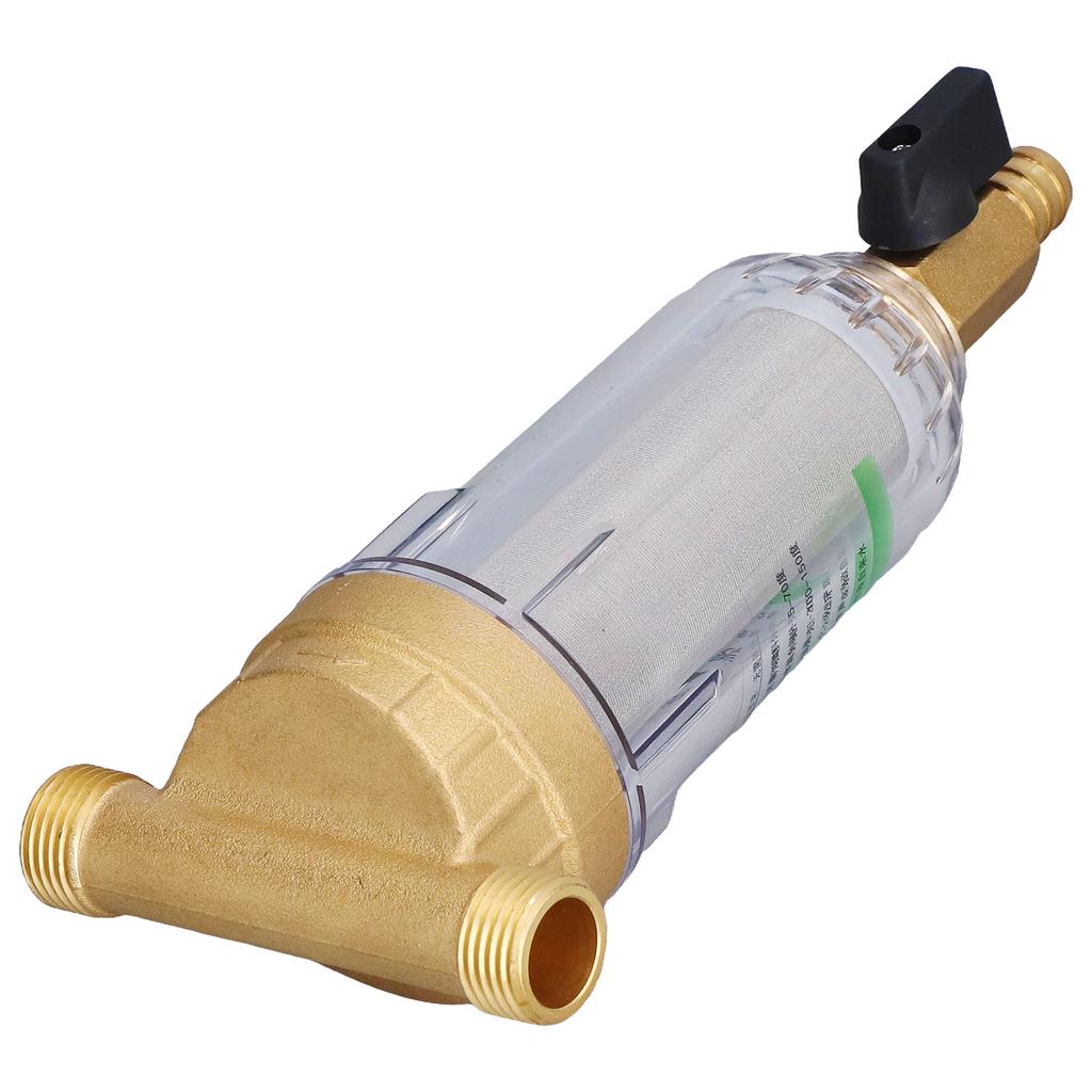 Water System Prefilter G1/2 Male Thread Detachable High Density Sediment Pipe Filter for Automatic