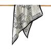 Wear A Triangular Scarf, Headscarf, Twill Silk Scarf, Shawl, Retro Literary Cashew Print Silk Scarf, Women'S Waist Seal Decoration