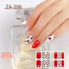 ZA Наклейка для ногтей Полный патч для ногтей Лак для ногтей Пленка Ручная наклейка для ногтей Инструмент для ногтей Долговечный водонепроницаемый