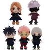 1-5 шт. Плюшевые игрушки Jujutsu Kaisen Аниме Плюшевые игрушки Годжо Фусигуро Мэгуми Кугисаки Нобара Годжо Сатору Мягкие набивные куклы Подарки для детей