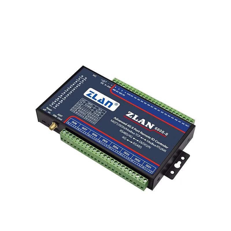 ZLAN6808-8 4G Удаленный IO Контроллер
