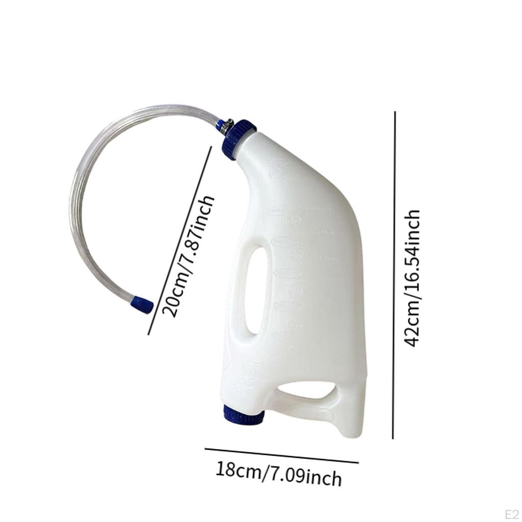 Calf Bottle Cow Feeding Farm Equipment,Calf Drinking Bottle,4L,Milk Cup for Cows