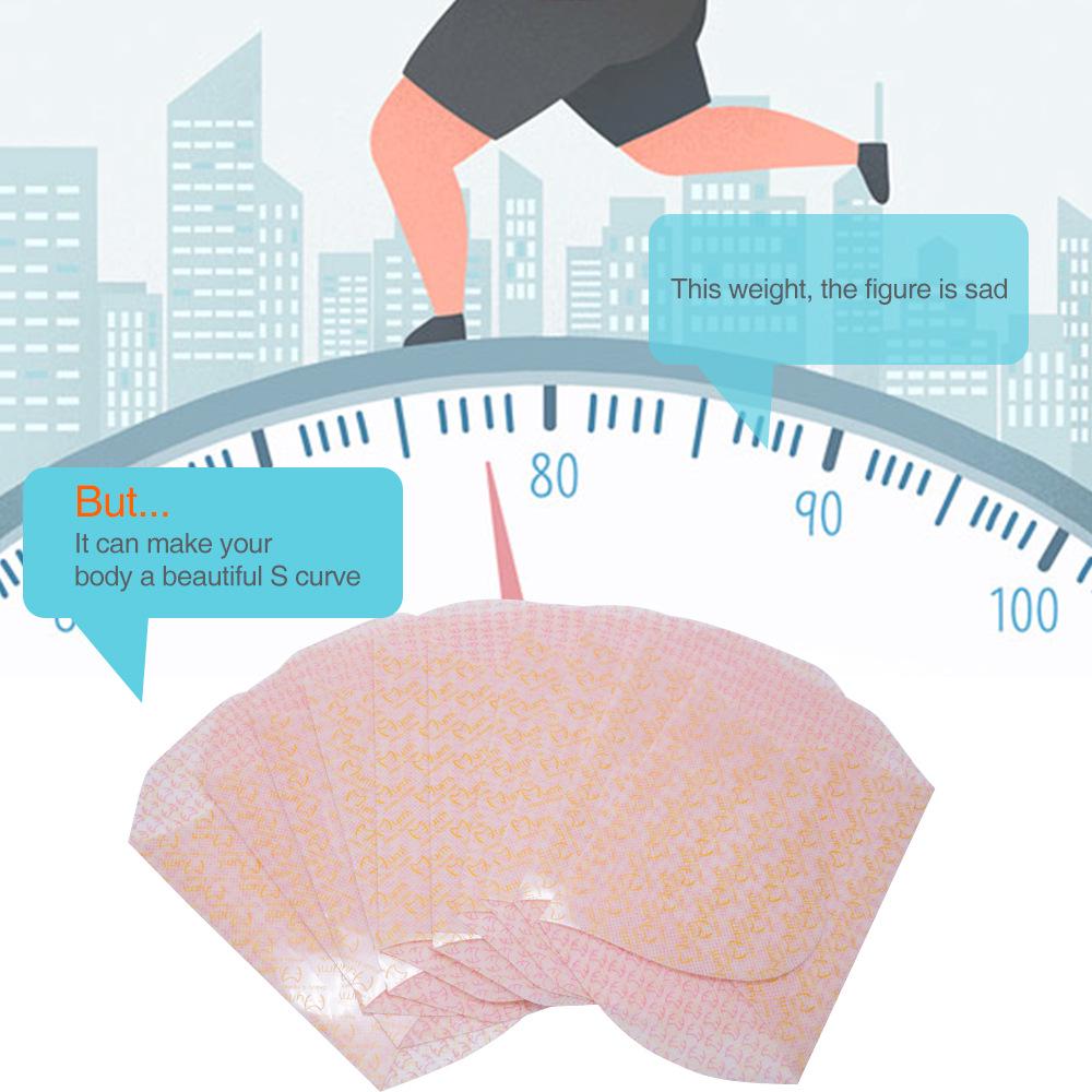 Sumifun 5 шт./кор. тонкий пластырь для поддержания формы, наклейка для похудения, продукт для сжигания жира, травяной медицинский пластырь, детоксикация, красота тела