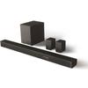 HISENSE AX5100G - 5.1 Soundbar - Bluetooth - Dolby Atmos - Wireless Subwoofer - 7 Speakers - 340W - Black