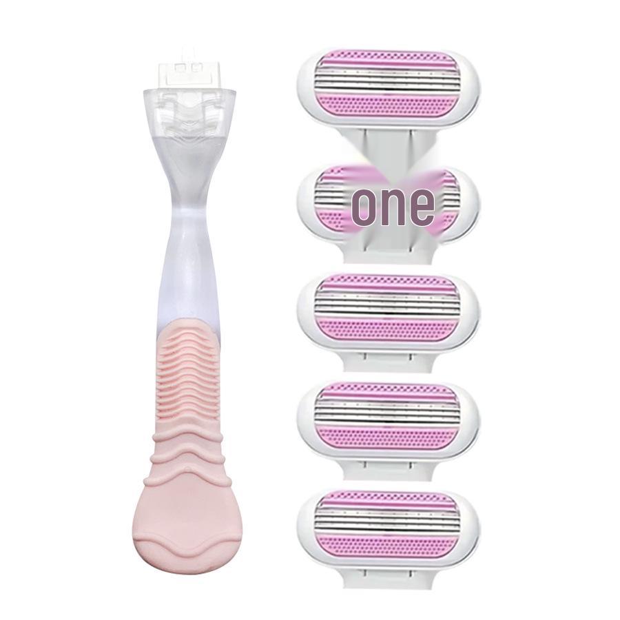 Женская бритва с тремя лезвиями и сменной головкой