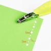 2Pcs Creative Single Hole Punching Machine Portable Punch Plier  Office Stationery