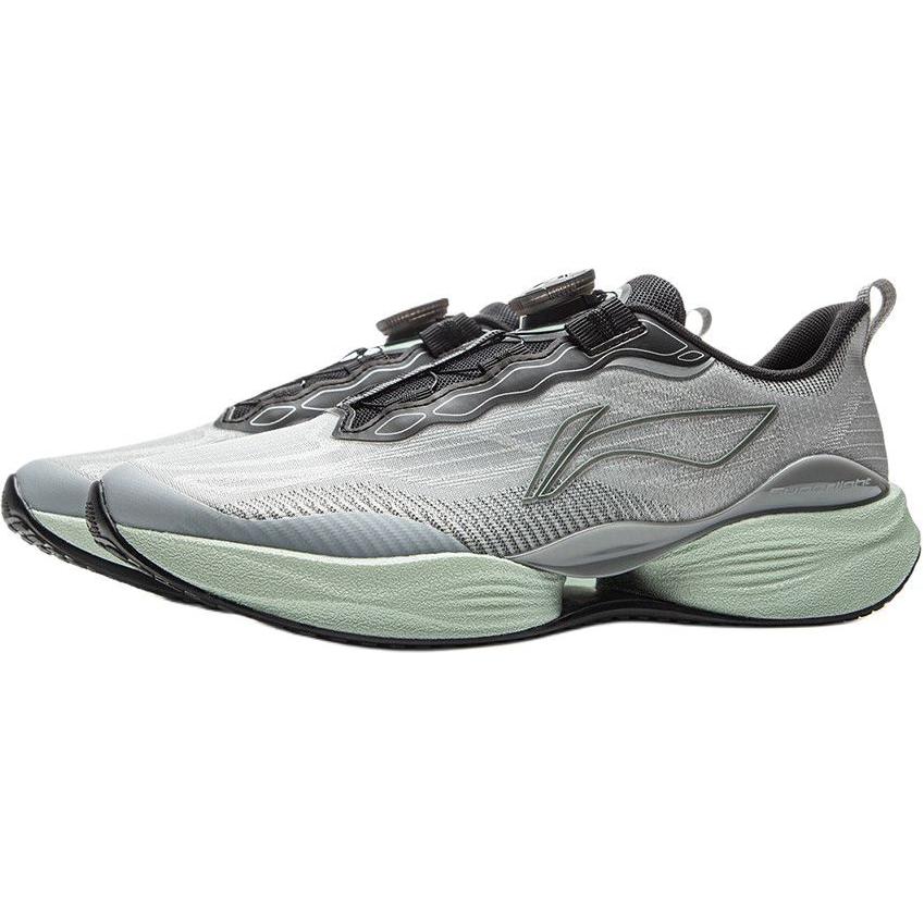 Li Ning Детские Ультралегкие Серия Мягкие Удобные Нескользящие Износостойкие Низкие Кроссовки Унисекс Кроссовки Серый YKFV020-9