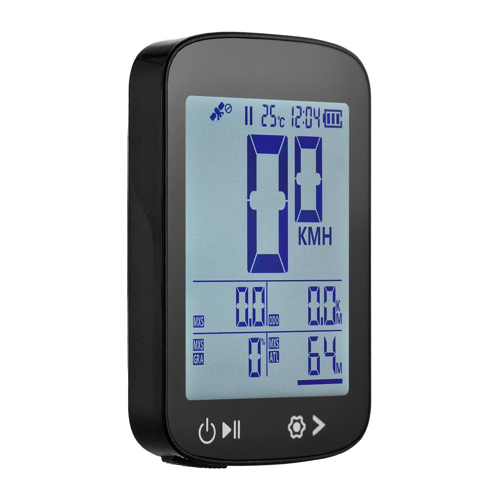 GPS Bike Computer Wireless Bike Speedometer High Clear Display 5 Star Positioning GPS BeiDou